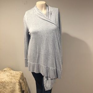 Liz Claiborne Sweat Shirt Cardigan Size Medium